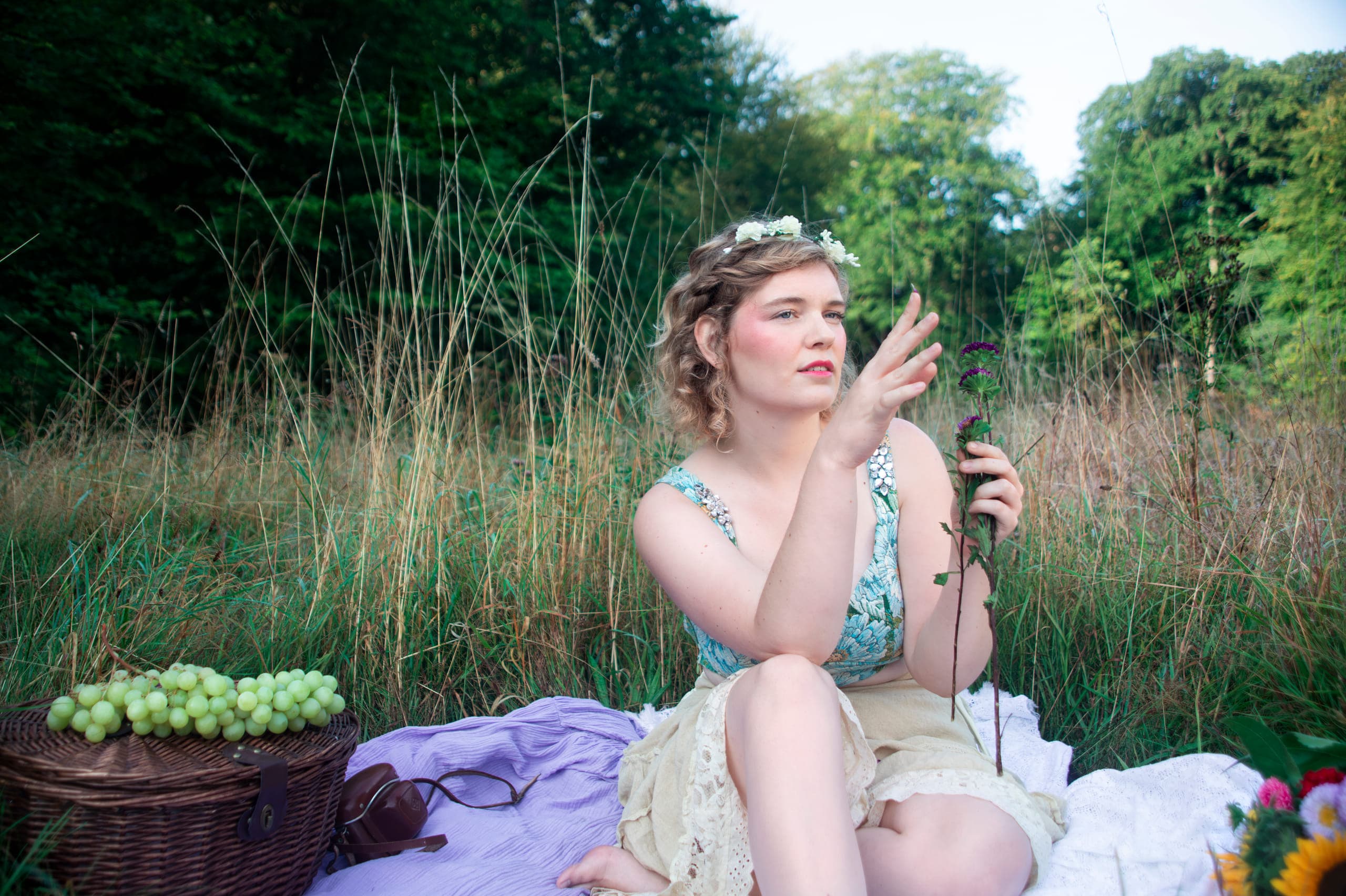 NinaLynn buiten in de natuur